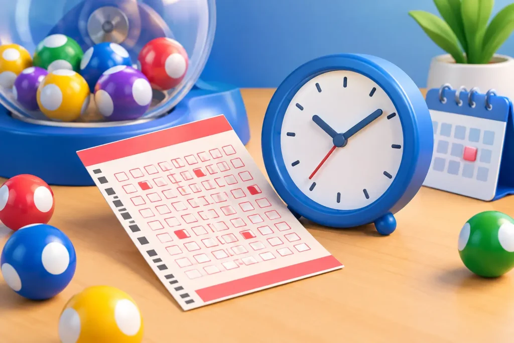 Lottery Ticket Cutoff Times Before Each Draw